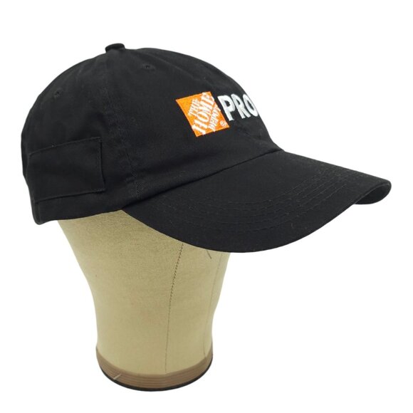 Home Depot Pro Strapback Cap Hat Pencil Holder Pockets Trucker Baseball Cotton - Picture 3 of 13